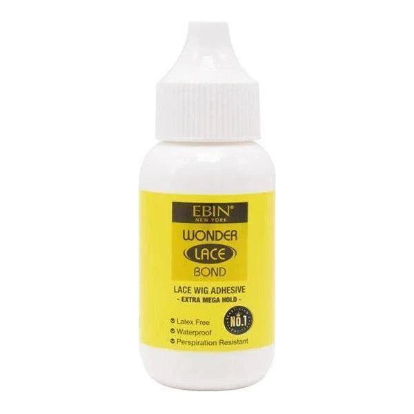 Ebin New York Wonder Lace Bond Lace Wig Adhesive Firm/Mega/Supreme/Sensitive 35ml - Image 4