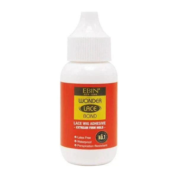 Ebin New York Wonder Lace Bond Lace Wig Adhesive Firm/Mega/Supreme/Sensitive 35ml - Image 6