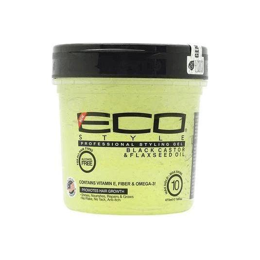 Eco Style Black Castor & Flaxseed Oil Gel 80oz/32oz/16oz/8oz - Image 4