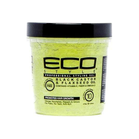 Eco Style Black Castor & Flaxseed Oil Gel 80oz/32oz/16oz/8oz - Image 5