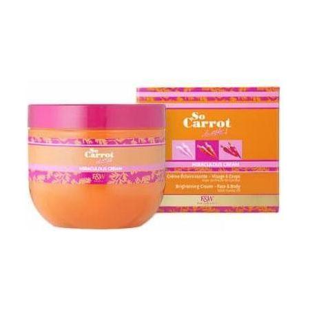 Fair and White So Carrot Miraculous Cream Brightening Face & Body Cream 250ml