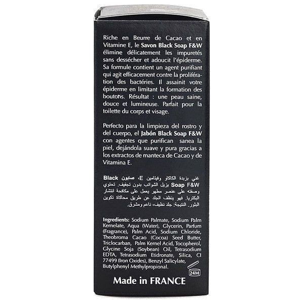 Fair & White Purifyingl & Softening Black Soap 200g - Image 3