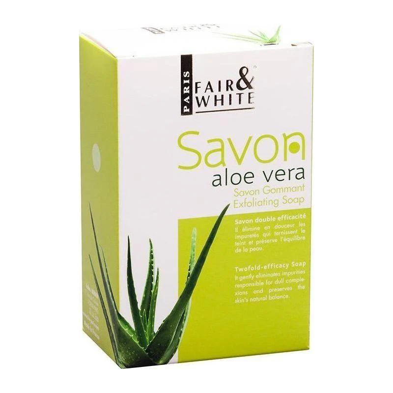 Fair & White Savon Aloe Vera Gommant Exfoliating Soap 200g