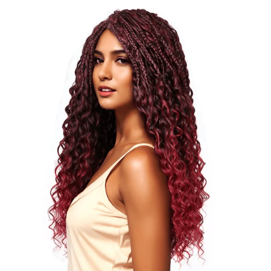 Hair By Sleek Boho Beach Curl Braid 22"