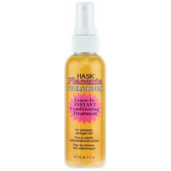 Hask Placenta Super Strength Leave-In Conditioning Treatment Spray 145Ml