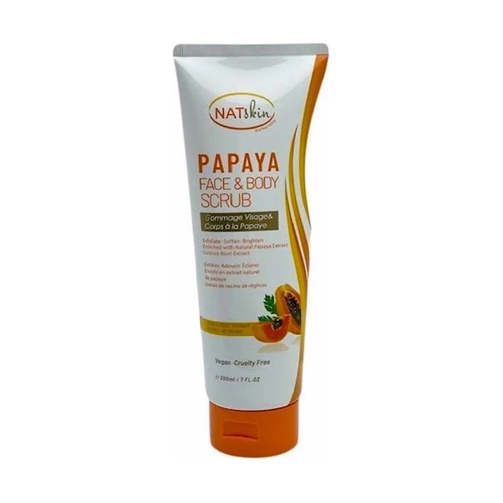HAZ NATSkin Papaya Face & Body Scrub 200ml