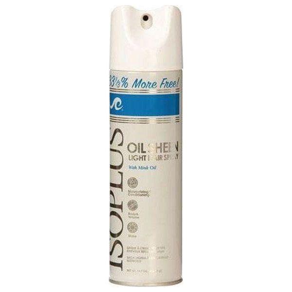 Isoplus Oil Sheen Light Hair Spray 14.7Oz
