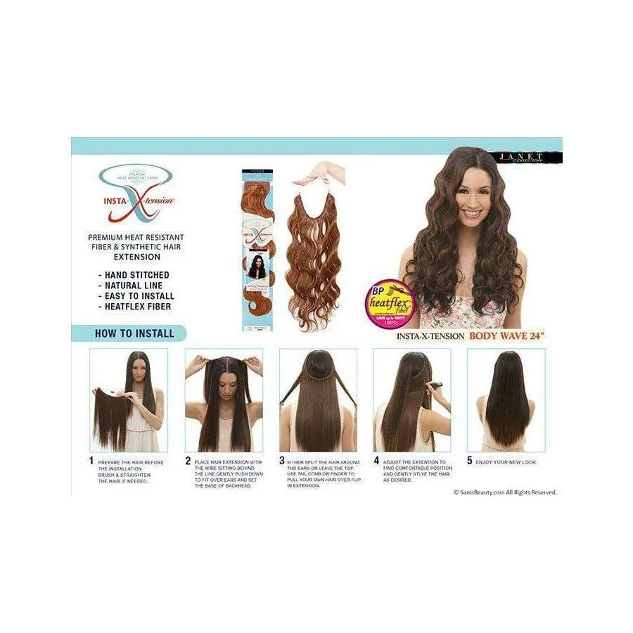 Janet Collection Insta-X-tension Body Wave 24" Synthetic Hair - Image 3
