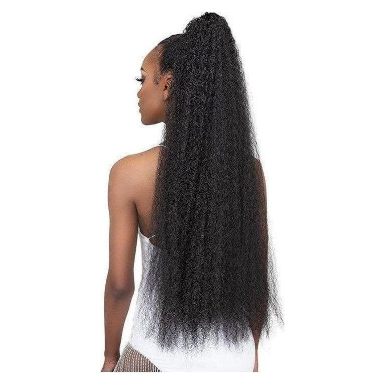 Janet Collection Snatch Wrap Ponytail French 32" - Kunsthaar - Image 3