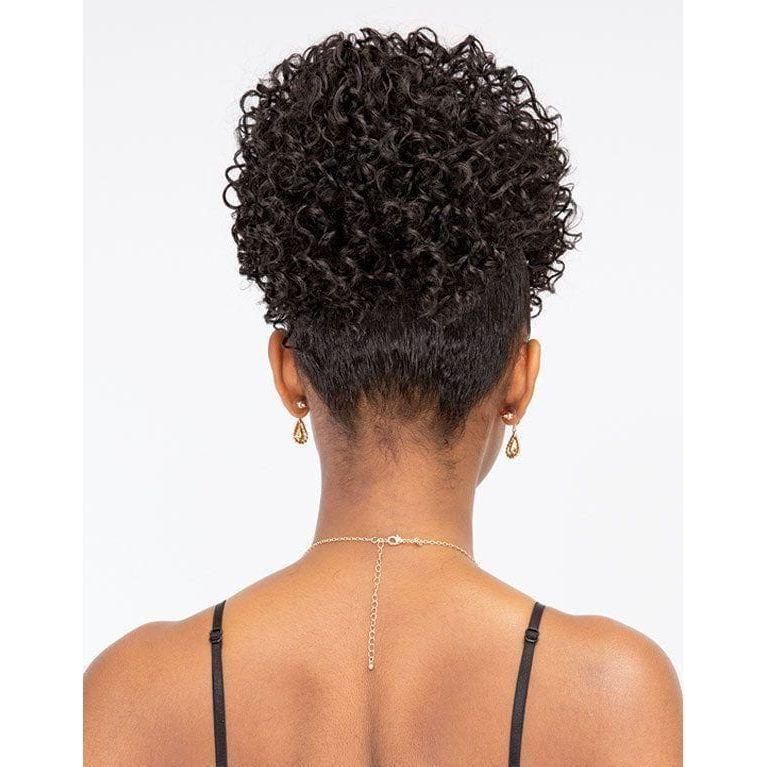 Janet Collection Verspielter Ananas-Ponytail-Squiggle Kunsthaar - Image 3