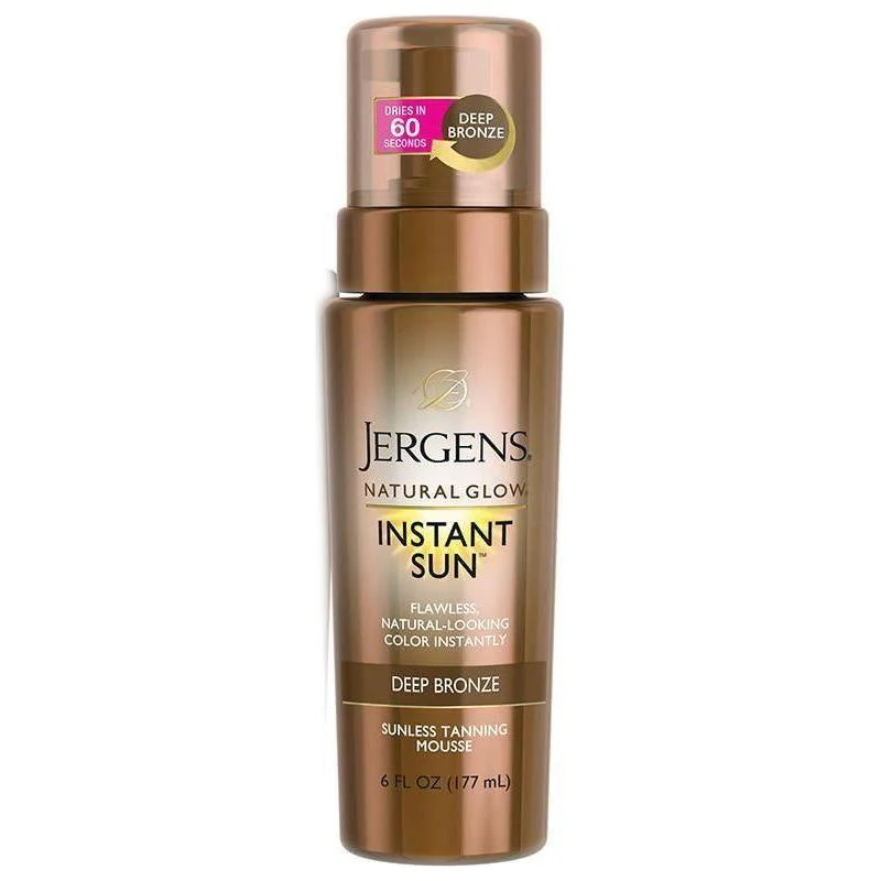 Jergens Natural Glow Instant Sun Deep Bronze 177ml