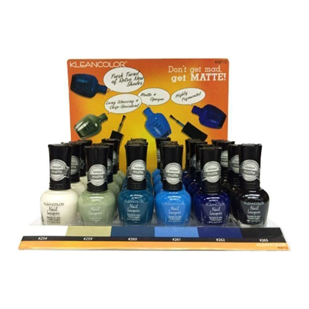 KLEANCOLOR Nail Polish SET - 6 Colors /24pcs - Image 4