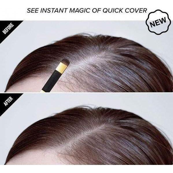 Kiss Colors Quick Cover Root Touch Up Shadow - Dark Brown - Image 3