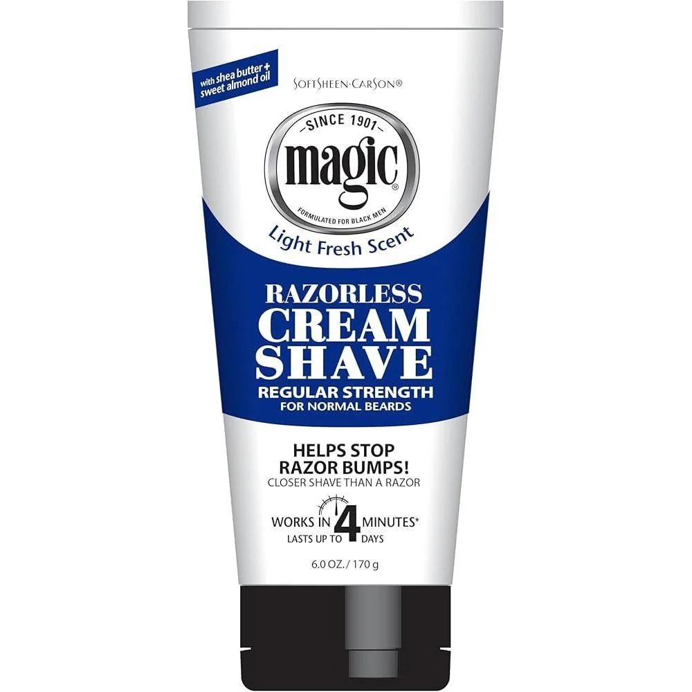 Magic Razorless Cream Shave Regular 177ml