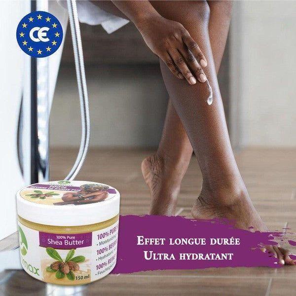 Morimax 100% Pure Shea Butter Moisturizing Cream 150ml - Image 3
