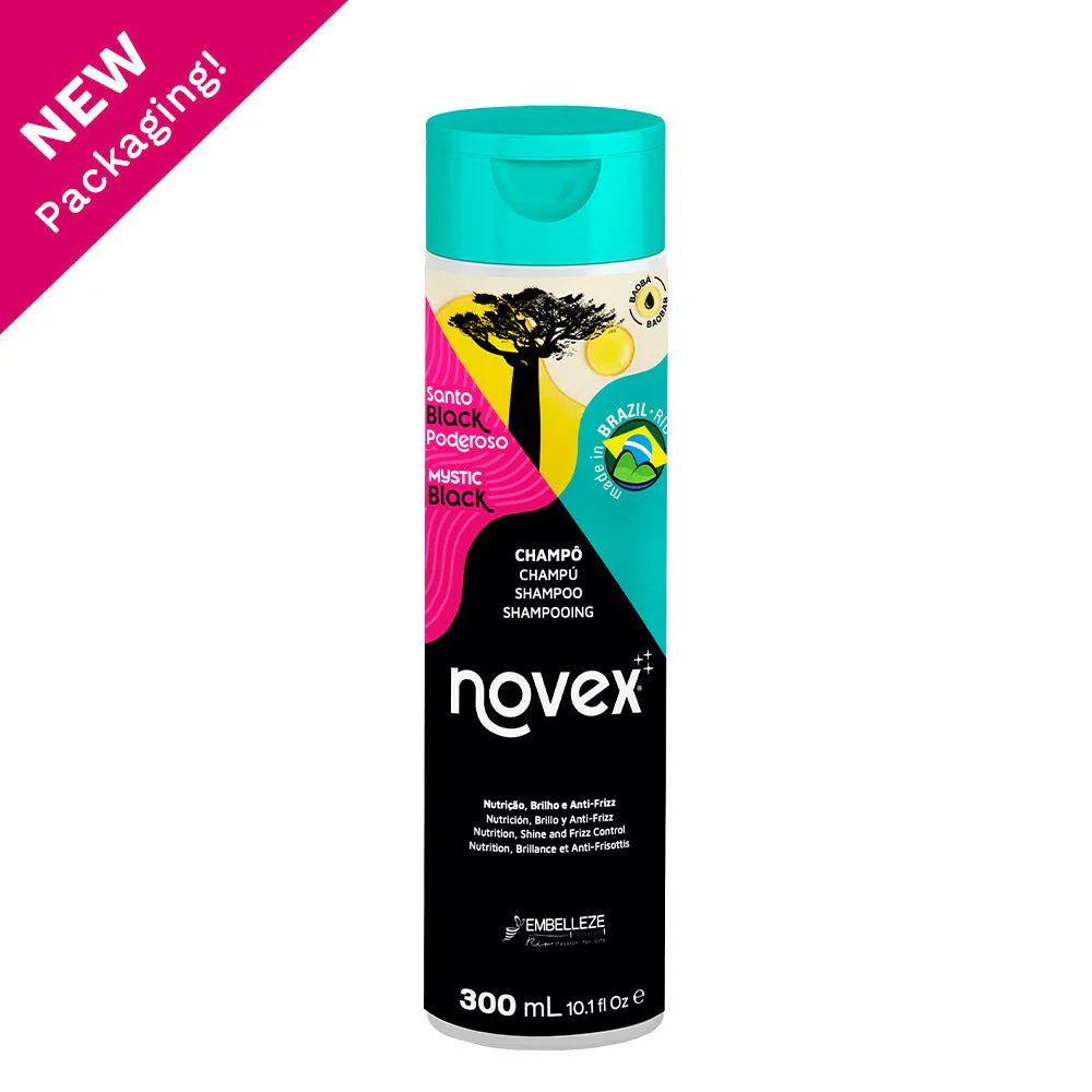 Novex Santo Black/Mystic Black Shampoo 300ml