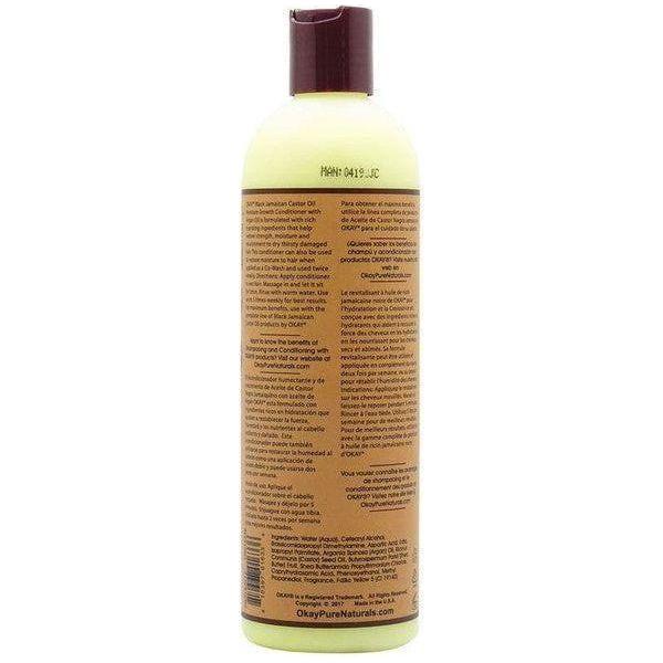Okay Black Jamaican Castor Oil Conditioner Moisture & Growth 355ml - Image 2