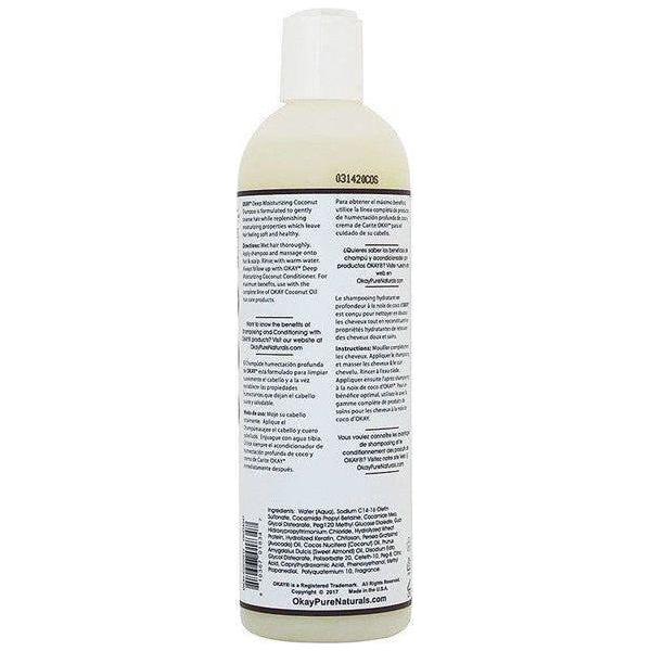 Okay Coconut Shampoo Deep Moisturizing 355ml - Image 2