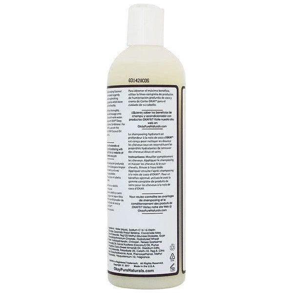 Okay Coconut Shampoo Deep Moisturizing 355ml - Image 3