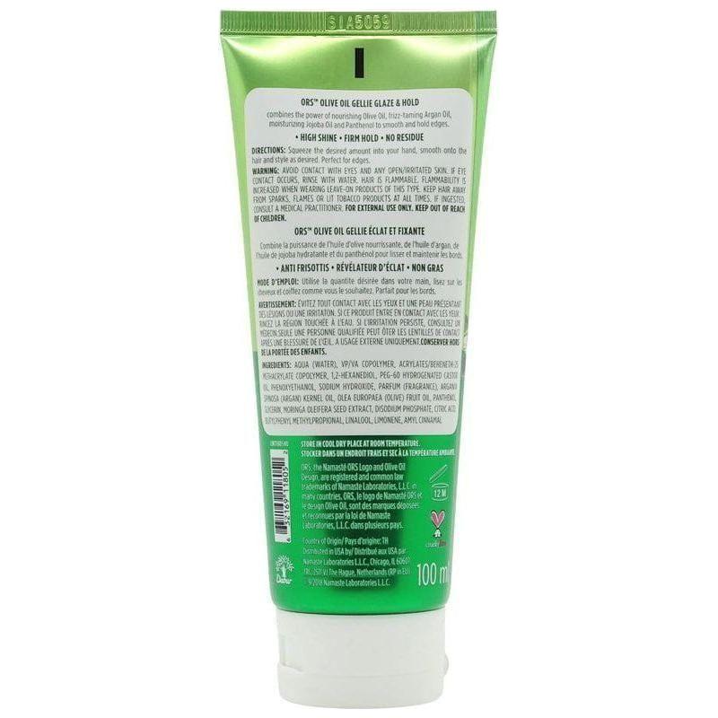 ORS Olive Oil Gellie Glaze & Hold with Argan Oil for Taming Frizz 100ml - Image 2