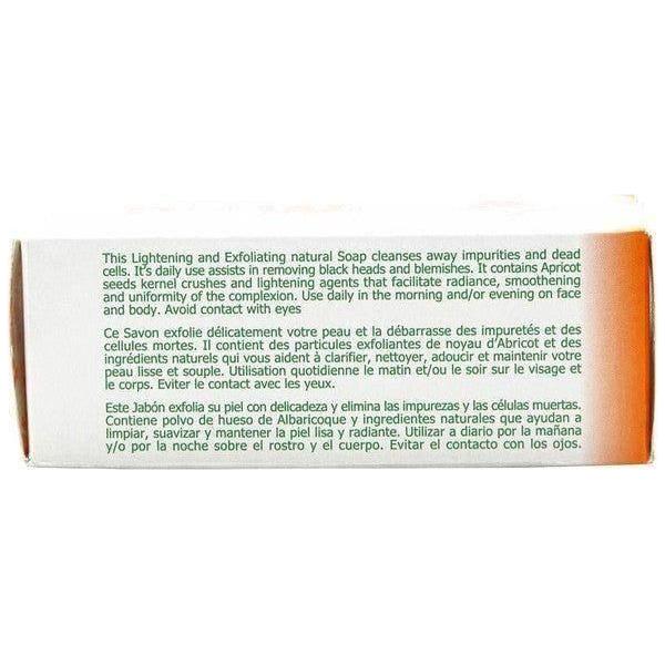 P&W Lightening Exfoliating Soap With Apricot Seed Powder 200G - Image 2