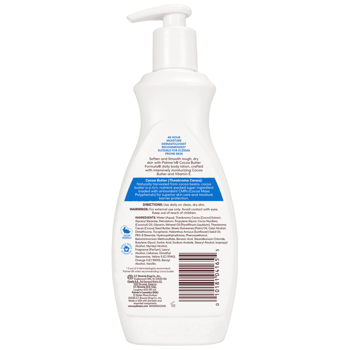 Palmer's Cocoa Butter Formula with Vitamin E Heals Softens 250/400ml - Image 5