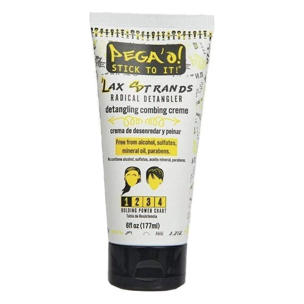 Pega'o! Lax Strands Detangling Combing Creme 6 oz