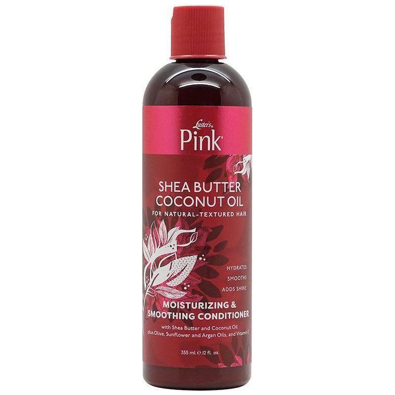Pink Shea Butter Kokosnussöl Feuchtigkeitsspendende & Glättende Spülung 355Ml