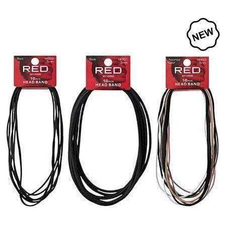 Red By Kiss Headbands 10pcs