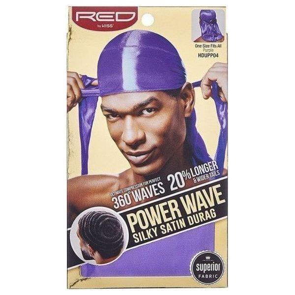 Red By Kiss Power Wave Silky Satin Durag _ Superior Fabric - Image 12