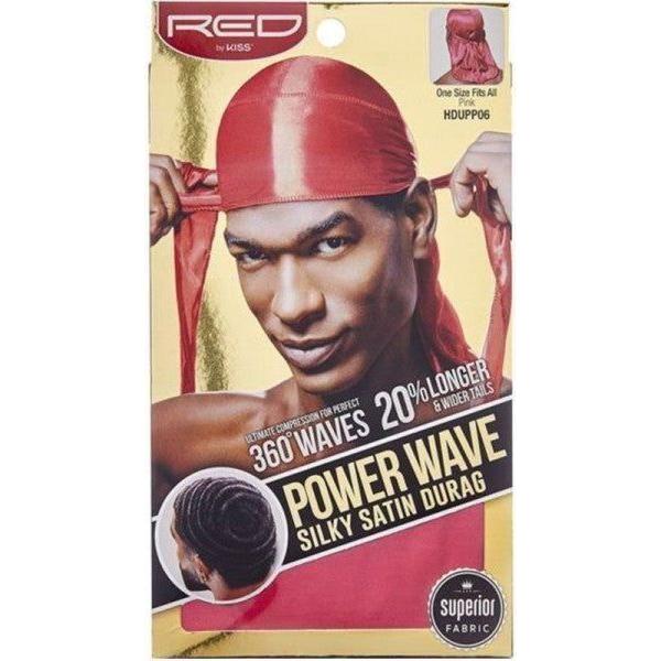 Red By Kiss Power Wave Silky Satin Durag _ Superior Fabric - Image 19