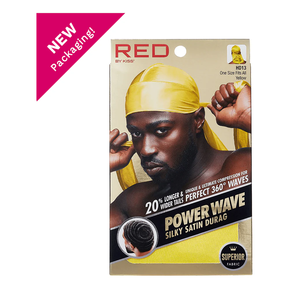 Red By Kiss Power Wave Silky Satin Durag _ Superior Fabric - Image 28