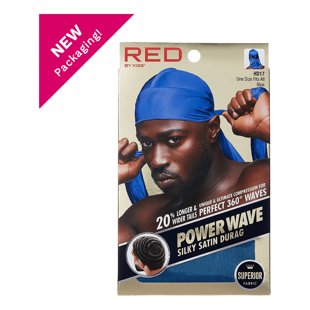 Red By Kiss Power Wave Silky Satin Durag _ Superior Fabric - Image 32