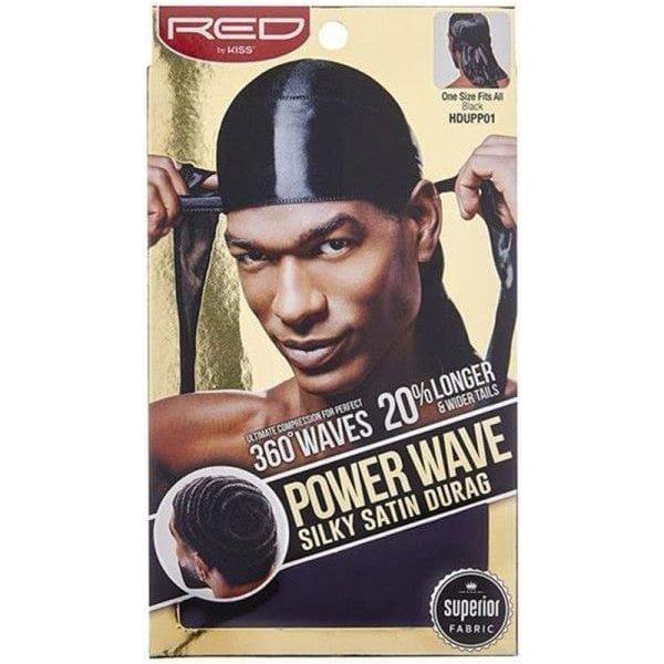 Red By Kiss Power Wave Silky Satin Durag _ Superior Fabric - Image 5