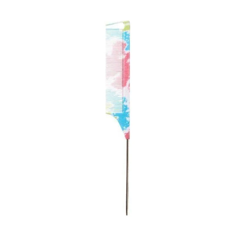 Red By Kiss Tie-Dye Parting Pin Tail Comb HM43 - Image 2