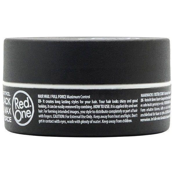 RED ONE Aqua Hair Wax Black 150ml - Image 4