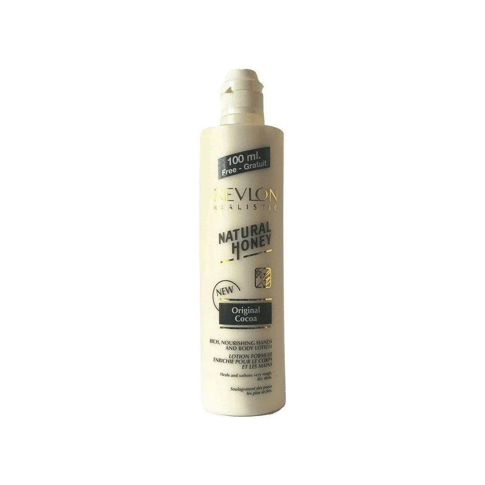 Revlon Natural Honey Hand & Körperlotion Kakaobutter 600ml