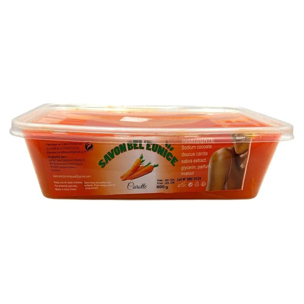 Savon bel'Eunice Carotte / Papaye 600g - Image 10