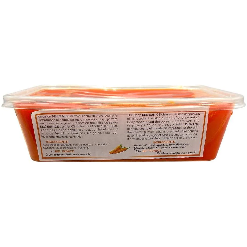 Savon bel'Eunice Carotte / Papaye 600g - Image 9