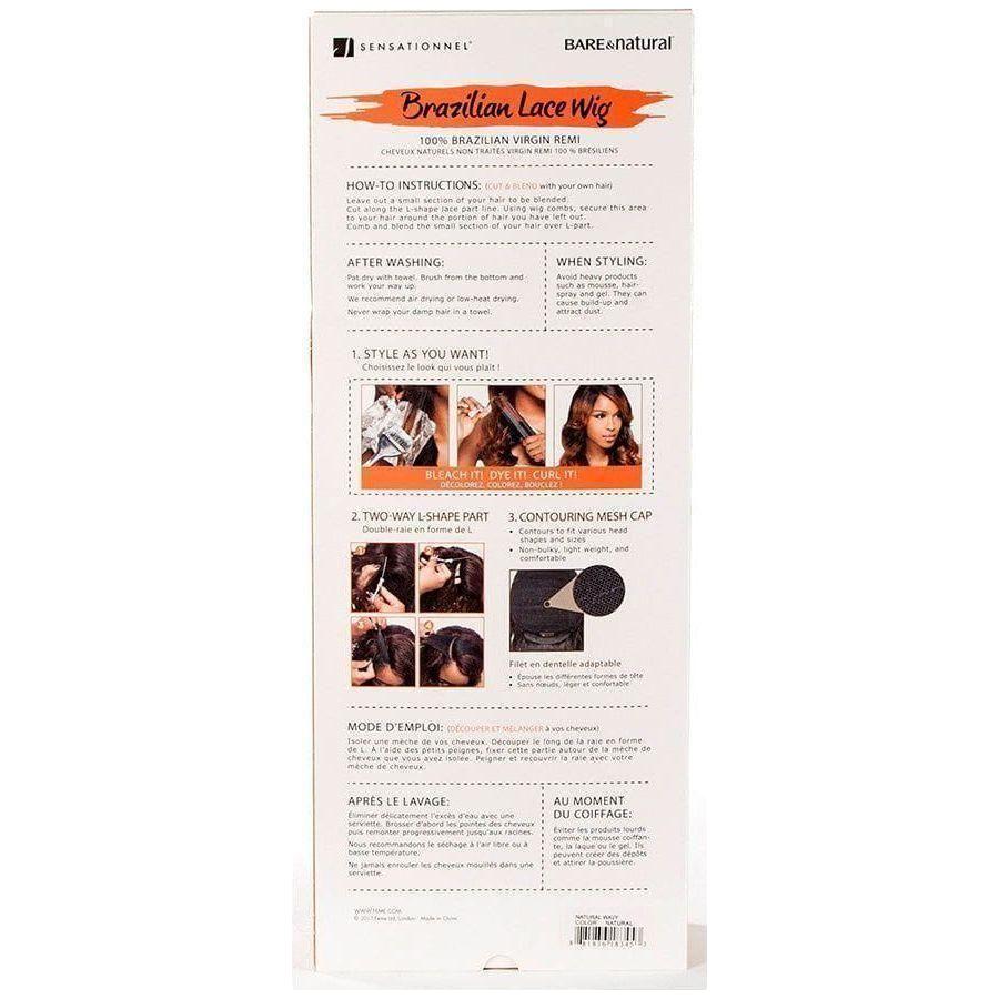 Bare&Natural Natural Wavy Wig Human Hair - Image 3