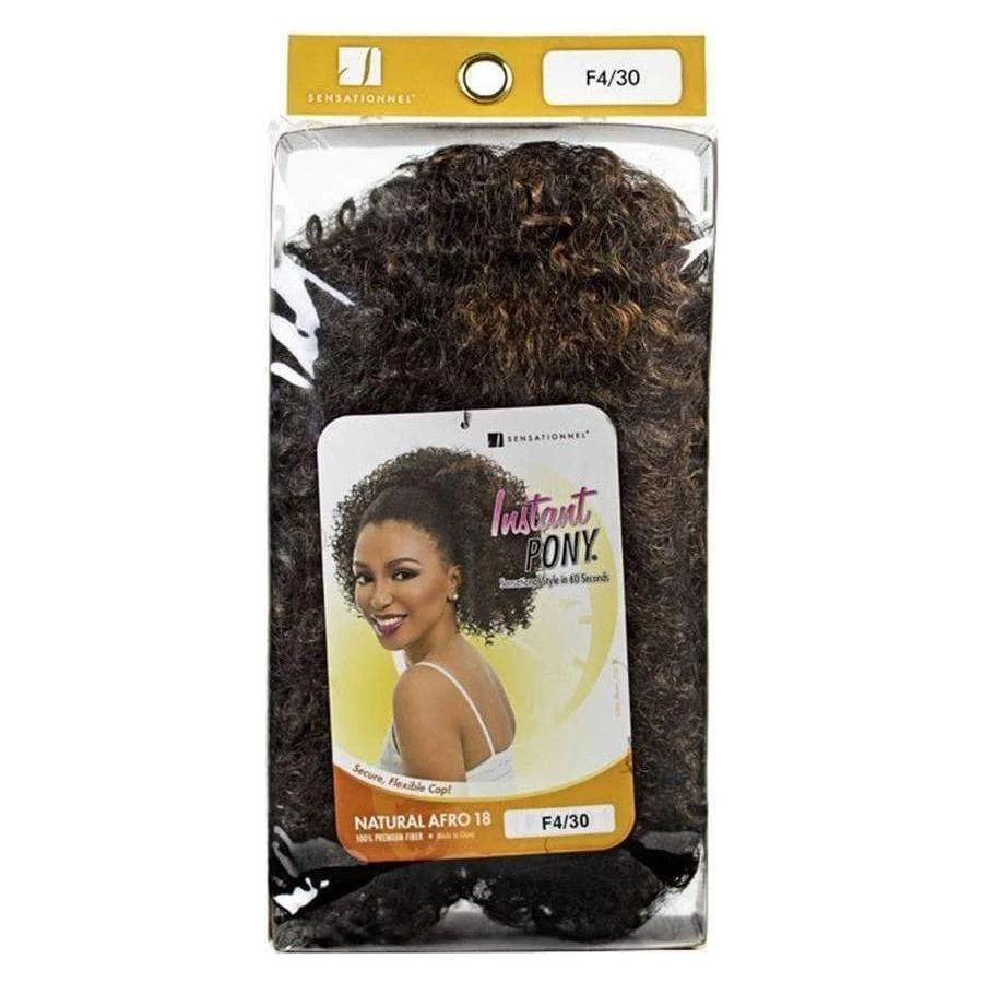 Instant Ponytail Natural Afro 18" - Kunsthaar - Premium Haar - Image 2