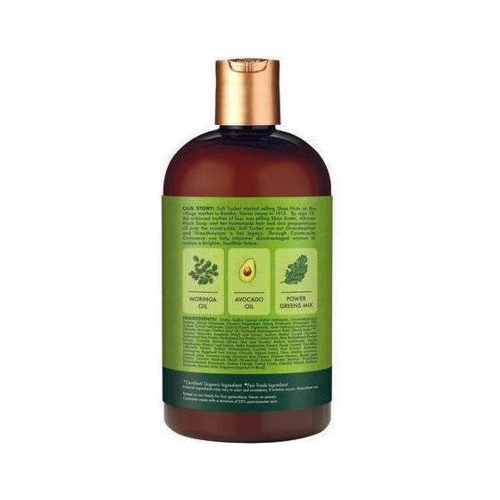 Shea Moisture Moringa & Avocado Power Greens Shampoo 13oz - Image 3