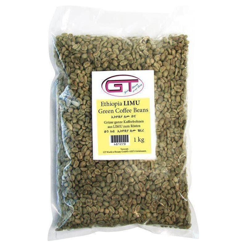 Shewhat Ethiopian grüne Kaffeebohnen (LIMU) 1 kg