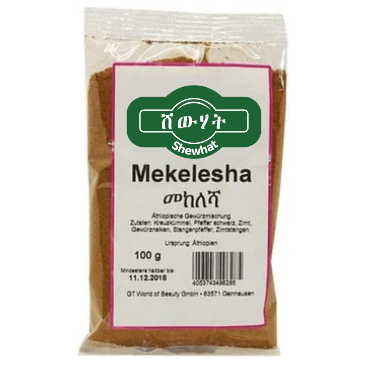 Shewhat Food Mekelesha Gemahlen 100g