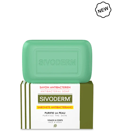 Sivoderm Antibacterial Face & Body Soap 100g