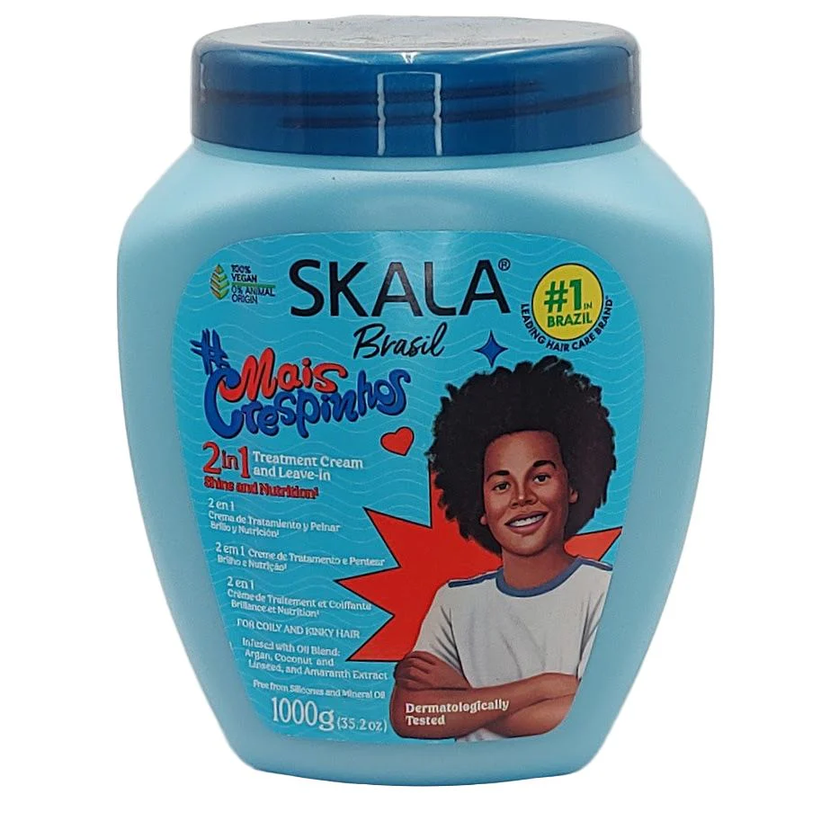 Skala Mais Crespinhos 2IN 1 Treatmenat Cream & Leave-in 1000ml