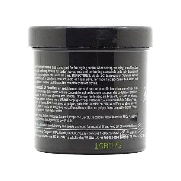 Sofn'free Non Flaking Protein Styling Gel Black 177ml - Image 4