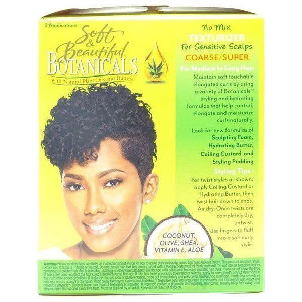 Soft and Beautiful Botanicals No Mix Texturizer Coarse, 2 Applications - Image 3