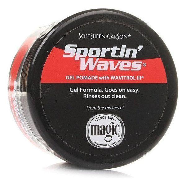 Soft Sheen Carson Sportin'  Waves Gel Pomade with Wavitrol 99g