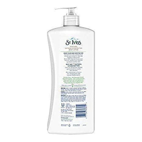 St.Ives Soothing Oatmeal & Shea Butter Body Lotion 621ml - Image 2